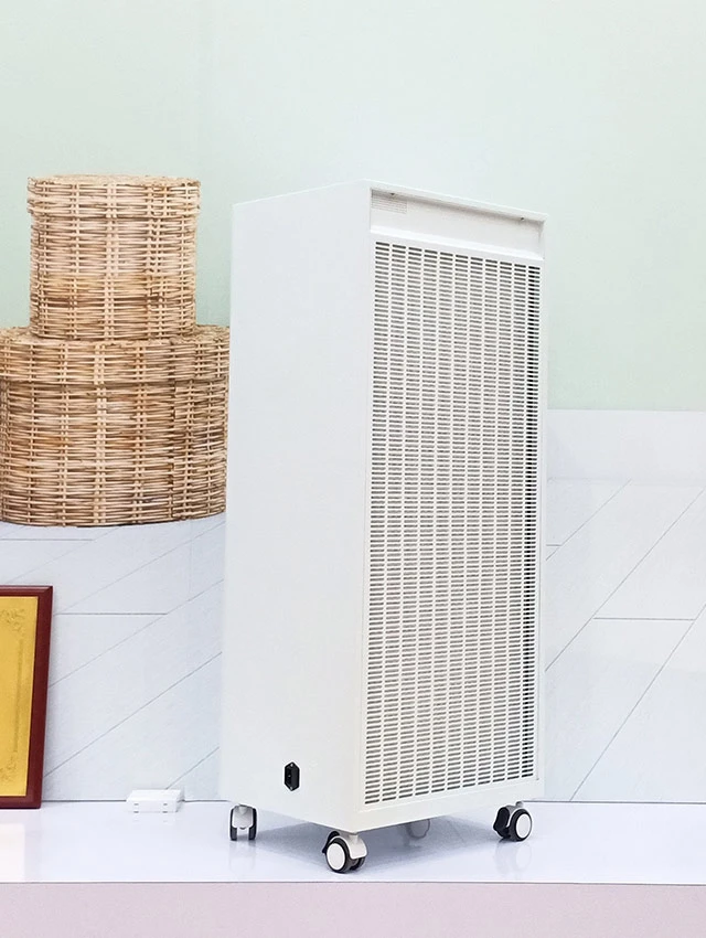 Home Office Building High Efficiency Particulate Hepa Type Air Purifier With Hepa Filter And Uv