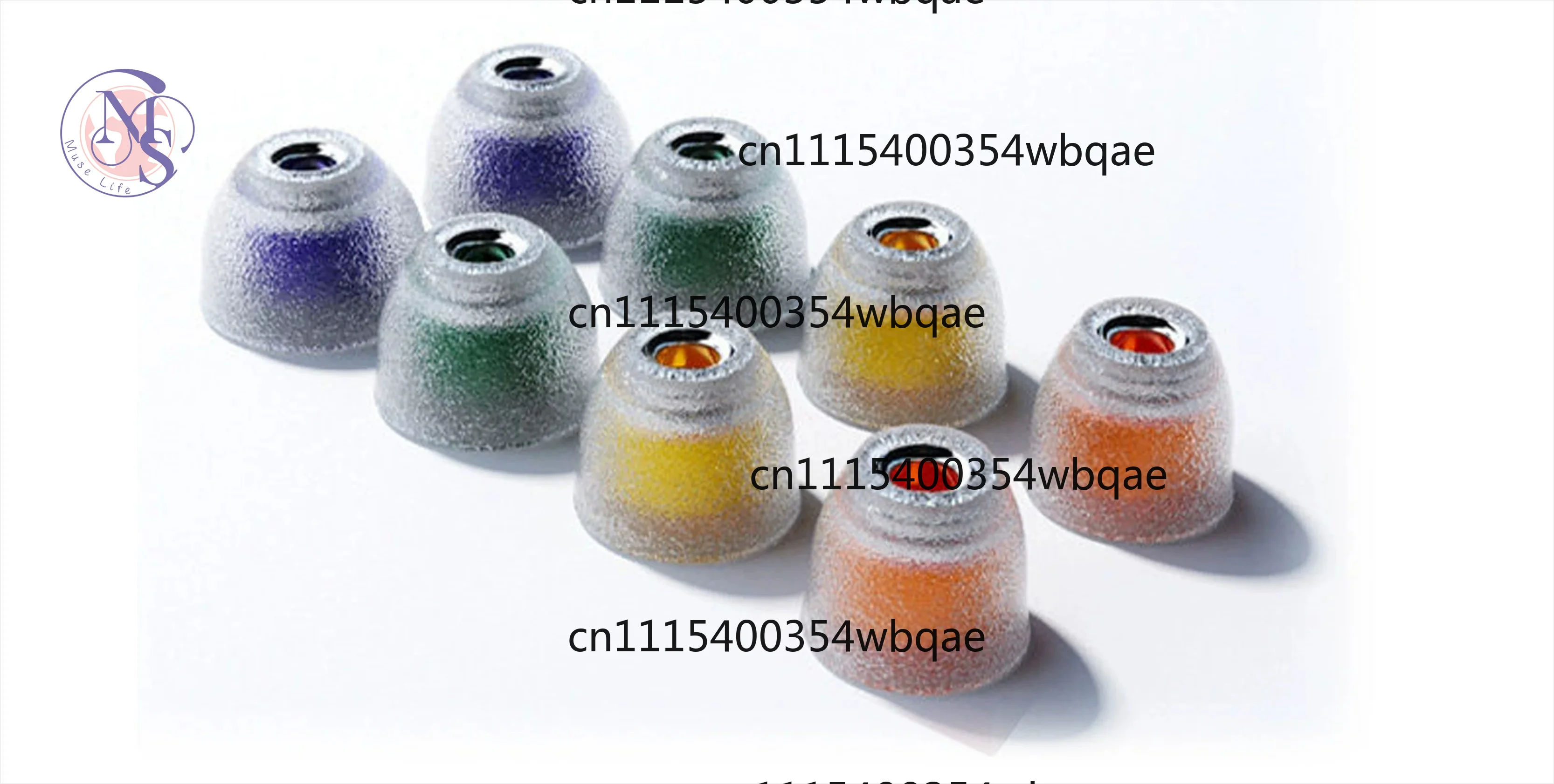 Large Bore Soft Medical Silicone Ear Tips with Metal Nozzle, Comfortable Replacement Ear Sleeves