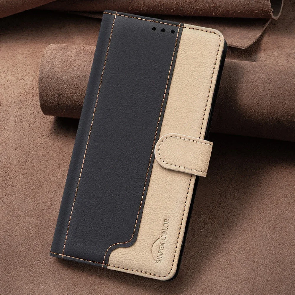 

Флип-чехол для Realme 15 Pro 5G 2025 RFID-блокировка, кожаный кошелек, чехол для OPPO Realme 15 Pro, роскошный чехол Realmi 15 15Pro Etui