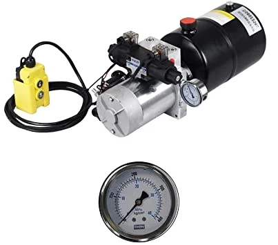 Provide portable mini hydraulic power pack unit pump motor 220V/12V/24V/48V power unit