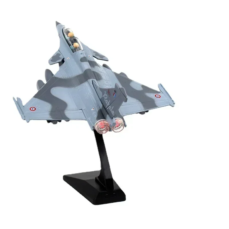 Dassault Rafale Lega Modello di caccia forza di ritorno acustottica modello di aereo militare aeronautico Giocattolo Ornamento Regalo