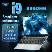2025 New 14.1 inch Portable Intel Core i9 8950HK Windows 11 Pro Notebook Computer Laptop 16GB RAM 1TB 2TB SSD laptops  Gamer PC