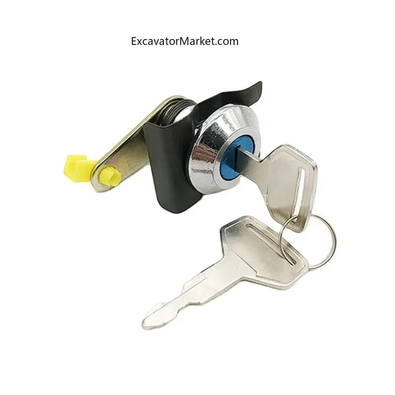 

Excavator Accessories Cab Door Lock Assembly For Excavator Sany 55/60/75/135/215/225/235-8 Lock Cylinder Parts