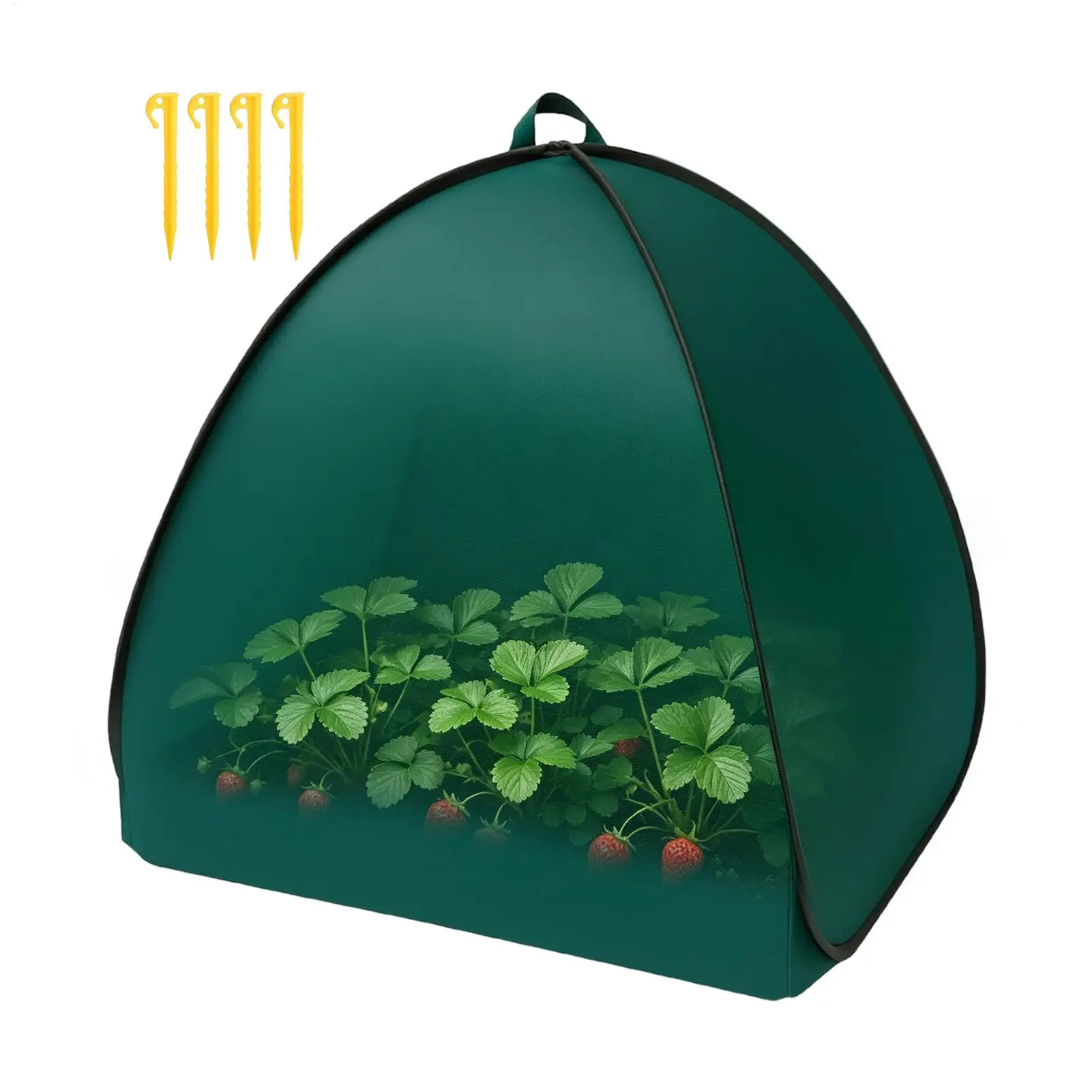 Pop-up Garden Mesh Plant Cover Rows Outdoor Garden plant tent Cover Foldable Green Crop Cage Plant Protection Tent Greenhouse