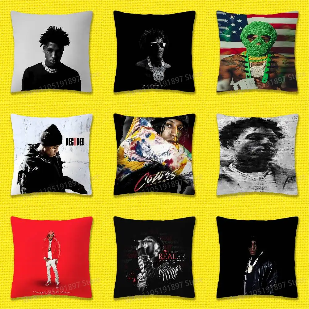 

Y-YoungBoy MASA DESHAWN Top Throw Pillow Case For 55x55cm 40x40cm 45x45cm 50x50cm 30x30cm Square Office Pillowship Cover