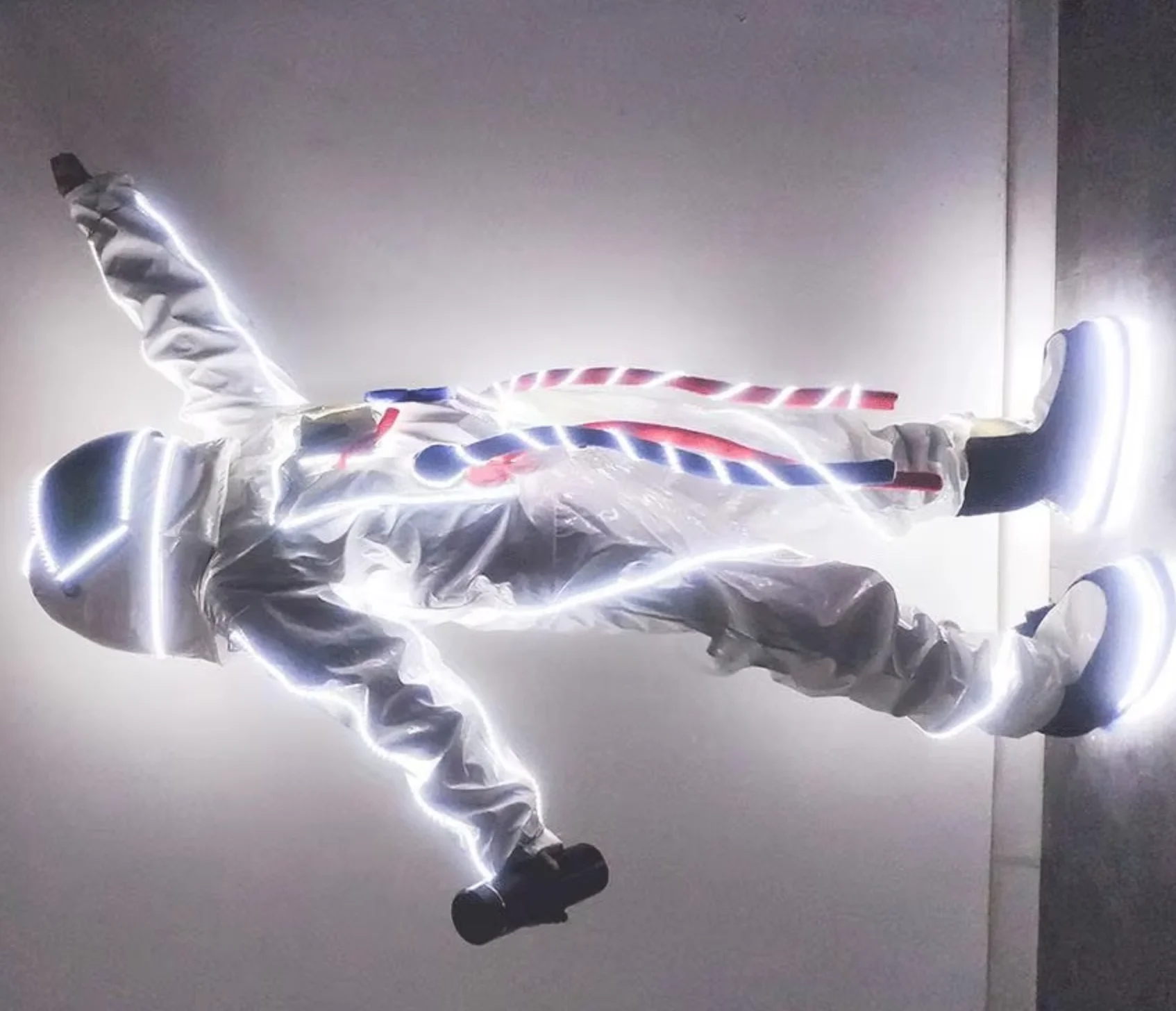 

Вечернее платье со светодиодной подсветкой RGB для ночного клуба, женское светящееся боди для певицы, светящийся мигающий бальный костюм, танцевальная одежда