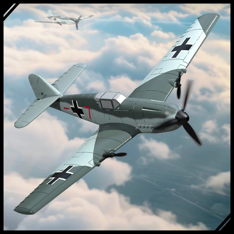 

Ourlance BF-109 RC Самолет Электрический Warplane Модель Фиксированное Крыло Истребитель Jet Дистанционное Управление Пенопластовый Самолет Игрушка для Взрослых и Детей