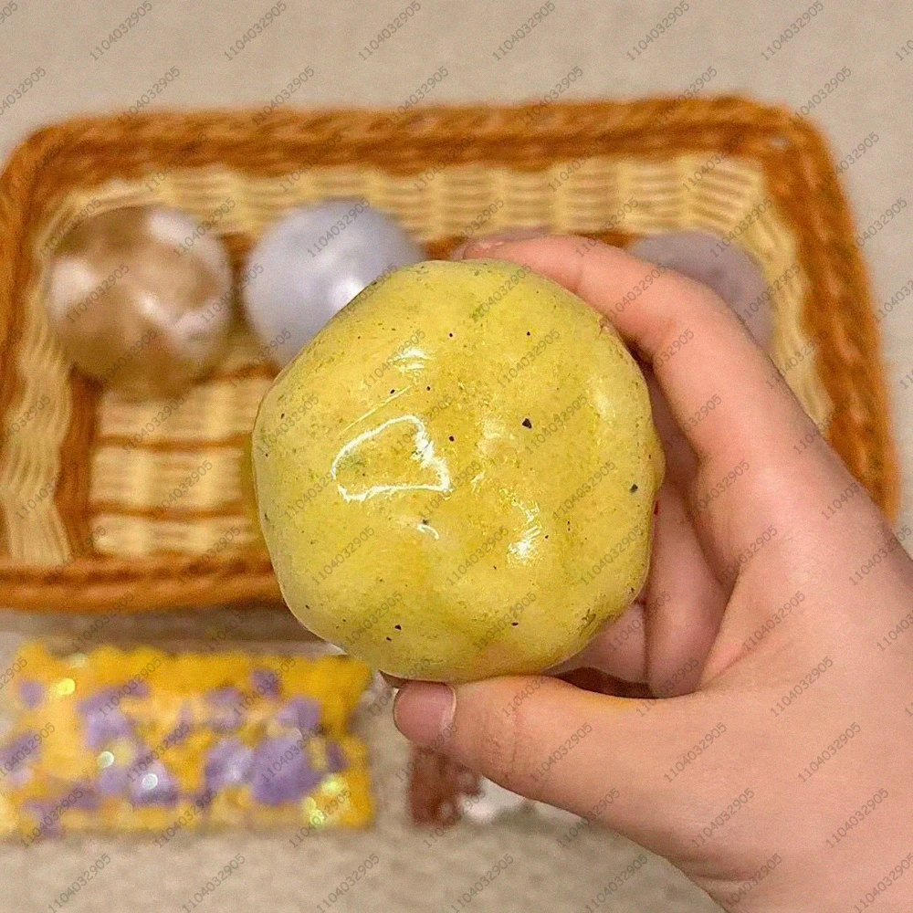 Kartoffelpüree-Slushie-Stressball, Schnee-Eis-Slushy, Minze-Schokoladen-Formbarer Quetschball, ASMR Anti-Stress-Fidget-Spielzeug für Erwachsene