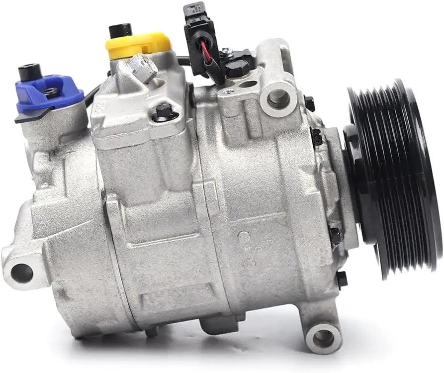 A/C AC Compressor W/Clutch Fit for Audi A4 for A4 Quattro 1.8L 2.0L 2006-2010 CO 11048JC 97350 IG350 Co 11048jc, 97350,Ig350