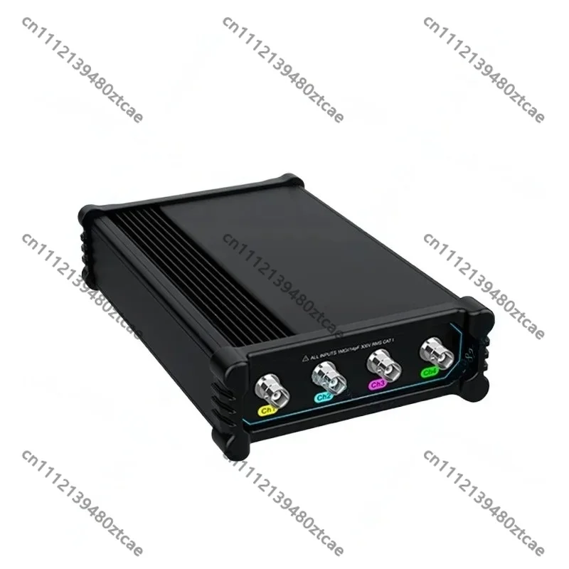 4 Channel USB Oscilloscope 200MHz Bandwidth 1GSa/s Sampling Rate 50Mpts Memory Depth Portable High Precision Oscilloscope