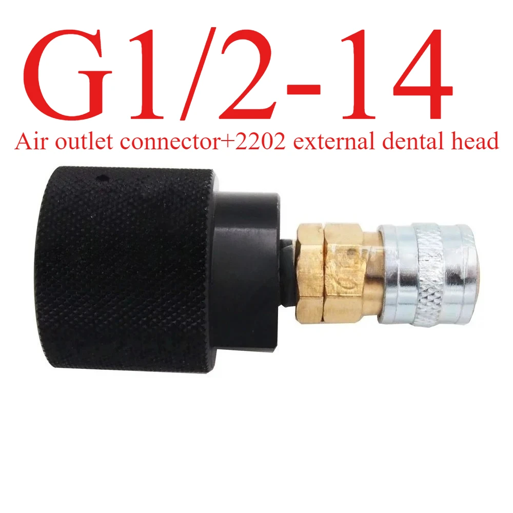 

‌G1/2-14 Thread Air Refill Adapter with Foster Quick Connect, Universal CO2/N2 Regulator for Paintball & Airsoft Tanks