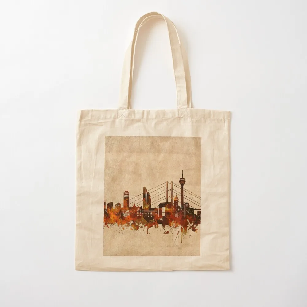 

dusseldorf skyline vintage Tote Bag tote bag woman Women's bag bags for women