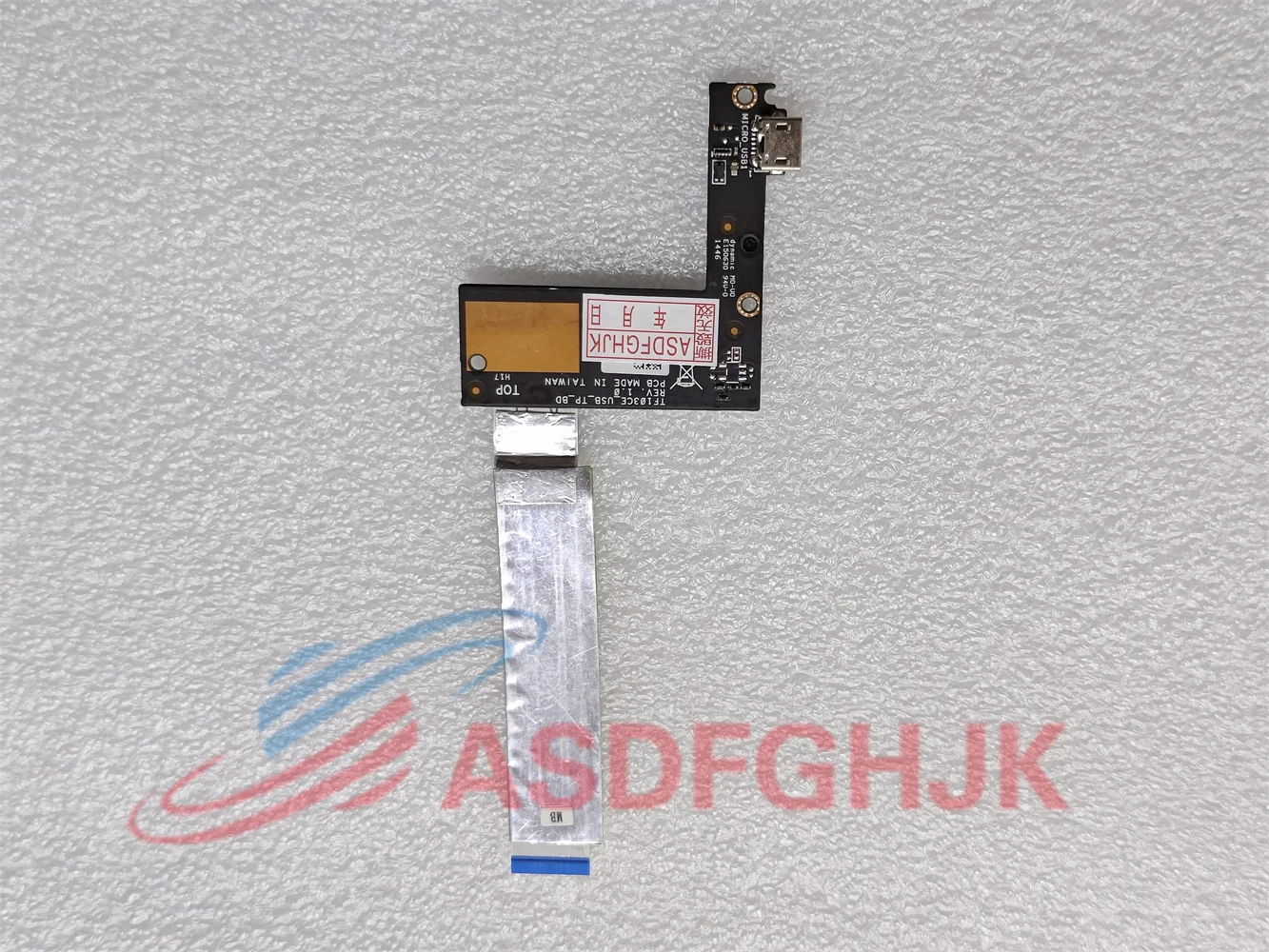 Original for ASUS laptop TF103C USB charger board TF103C_TP_USB_ATMEL BRD with cable REV:1.0 REV:1.2 test Ok