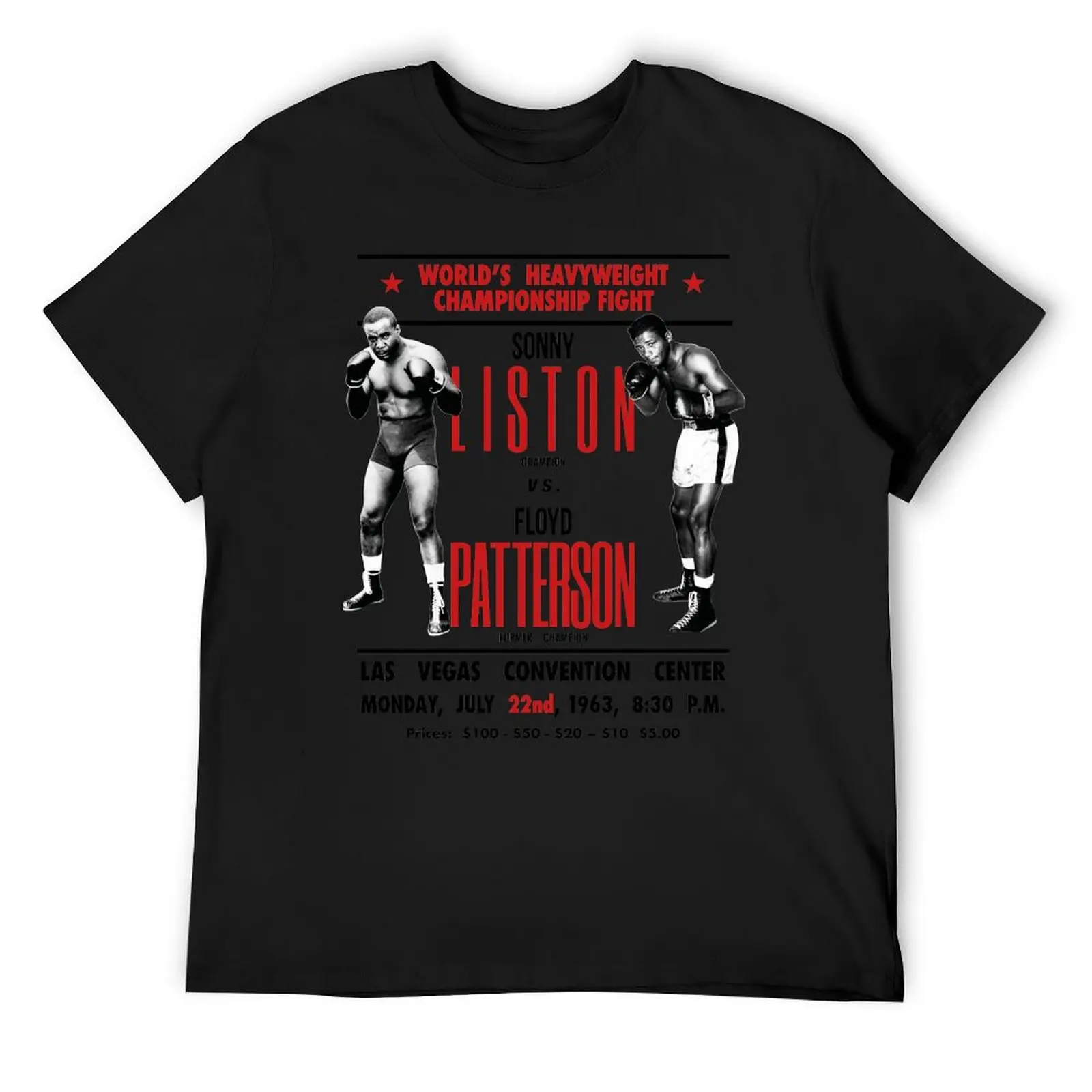 Sonny Liston vs Floyd Patterson T-Shirt