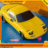 2024 New LD1804 Mazda Mx5 Premium Version Rc Drift Car Rc Cars With A Gyroscope Rear-Wheel Drive Toy Car Birthday Toys For Kid