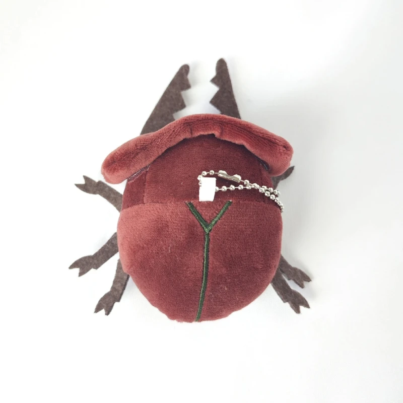 Plush Toys Hot Selling Beetle Doll Small Plush Doll Insect Unicorn Fairy Backpack Pendant Keychain Hanging Decoration Soft