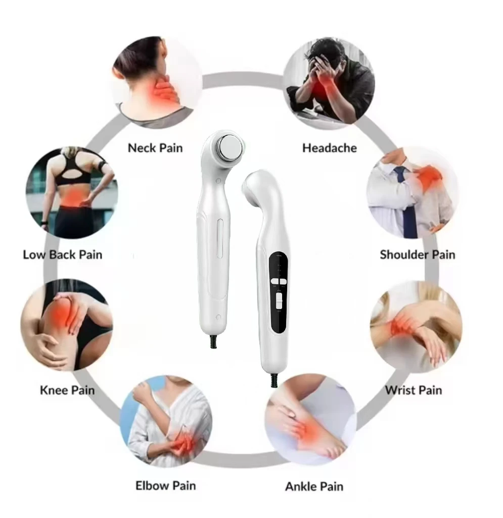 2026 Shock Waves Physiotherapy Device Ultrasound Massager Pain Relief for Arthritis Physical Therapy Waist Arm Body Muscle
