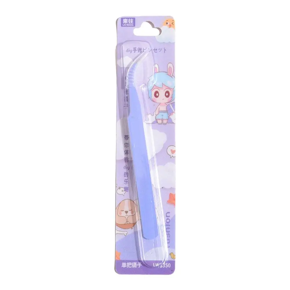 Kleurrijke Wimper Pincet Lash Extension Rvs Pincet Pincet Tips Precisie Vezel Met Antistatische Hoge Super W5P3