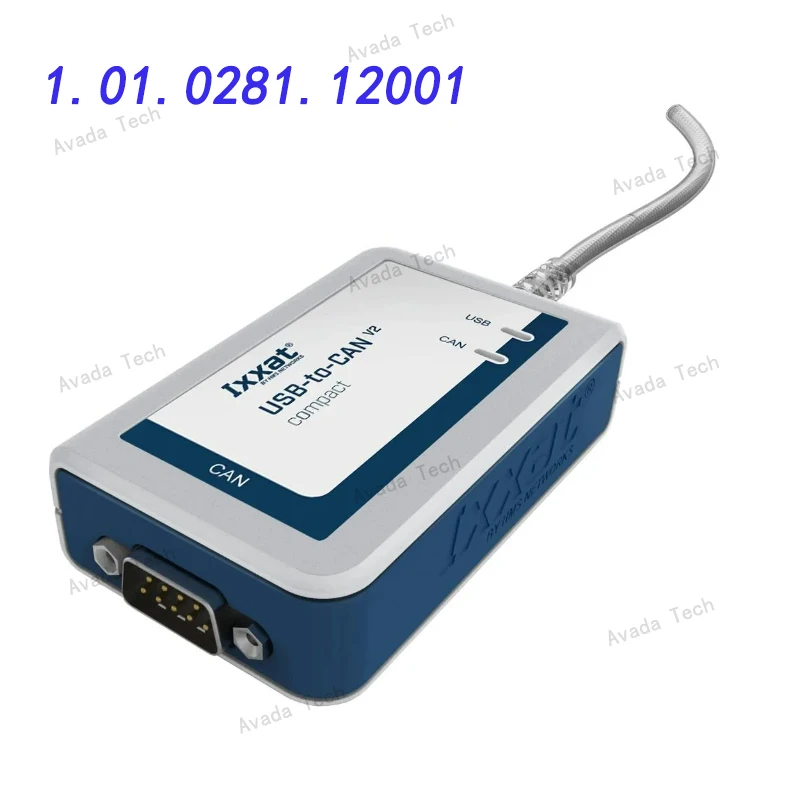 

Avada Tech 1.01.0281.12001 USB-to-CAN V2 компактный, изолированный