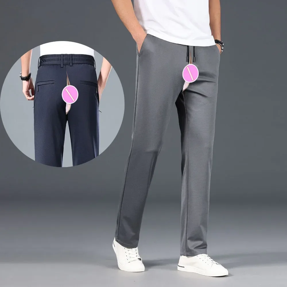 

Уличные сексуальные брюки с открытой промежностью, экзотические шорты, мужские брюки для бега для фитнеса, спортивные баскетбольные спортивные штаны, повседневная уличная одежда для пар