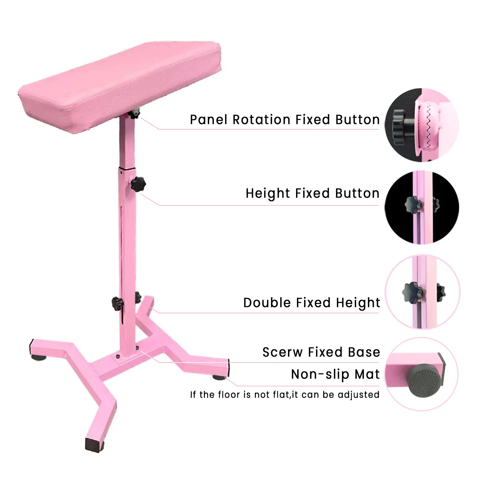 Large Adjustable Tattoo Arm Rest Stand Tattoo Arm Rest for Tattoo Supplies
