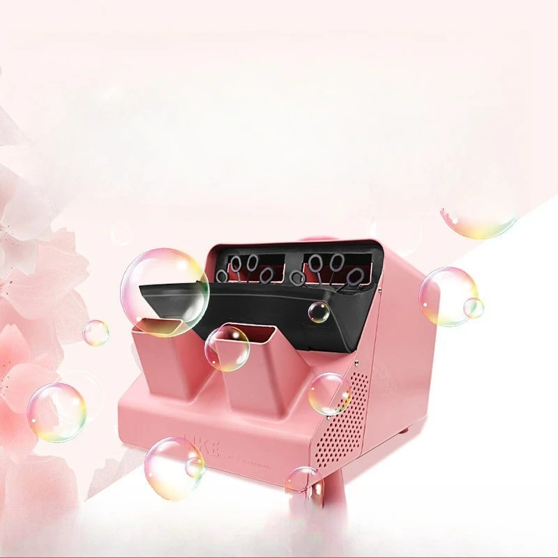 

Wedding bubble machine New plastic remote control wedding stage performance Bubble machine Amusement park equipment