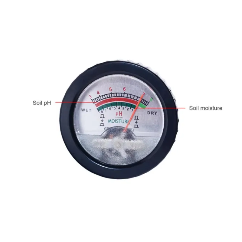 2 IN1 ハンドヘルドインスタントリーディングスクリーンロングタイプデジタル土壌PH水分センサー