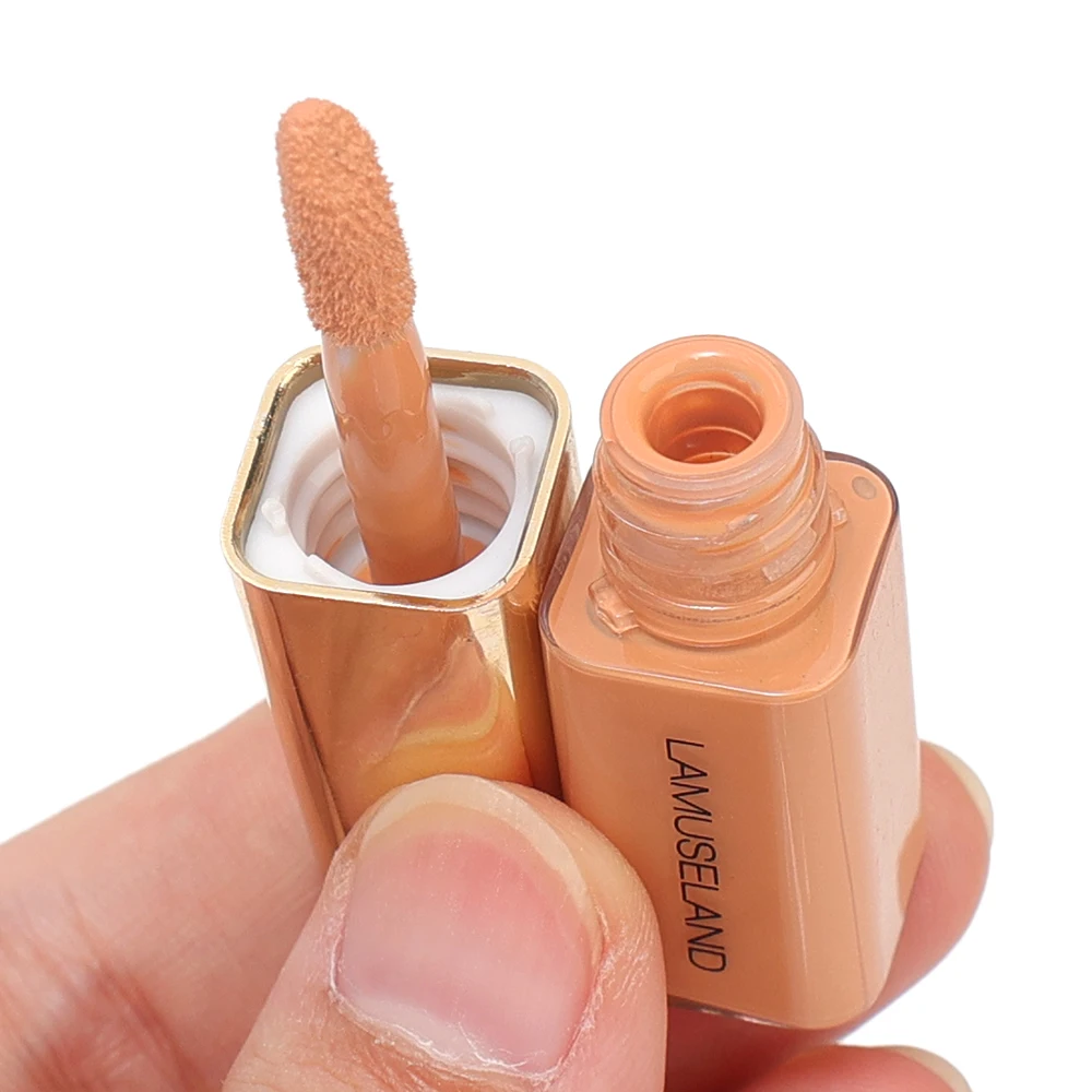 Mini Liquid Concealer Cream Full Coverage Oil Control Invisible Pores Dark Circles Moisturizing Foundation Face Makeup Cosmetics