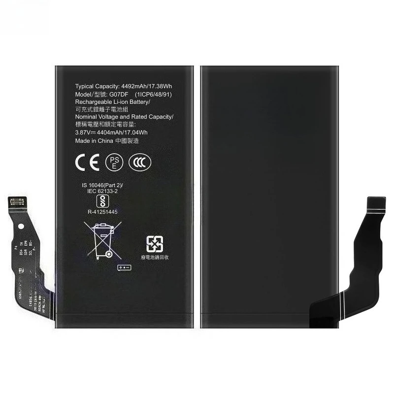 G07DF Large Capacity Battery 3.87V 4492mAh For Google Pixel 8A New High Quality Mobile Phone Batteries