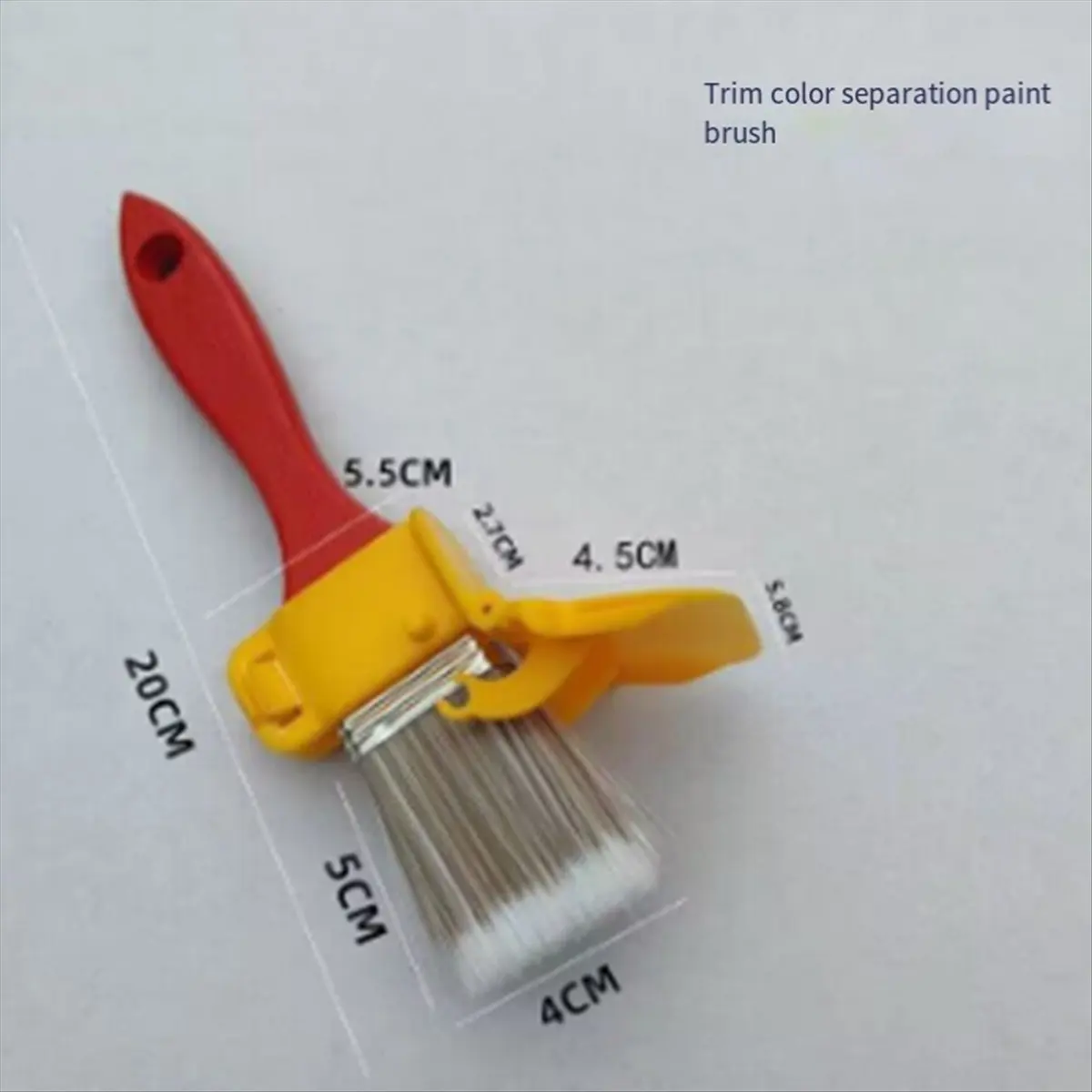 AA742~Edging Color Separation Paint Brush Handheld Paint Edger Tool Ideal for Indoor and Outdoor Use on Walls and Ceilings
