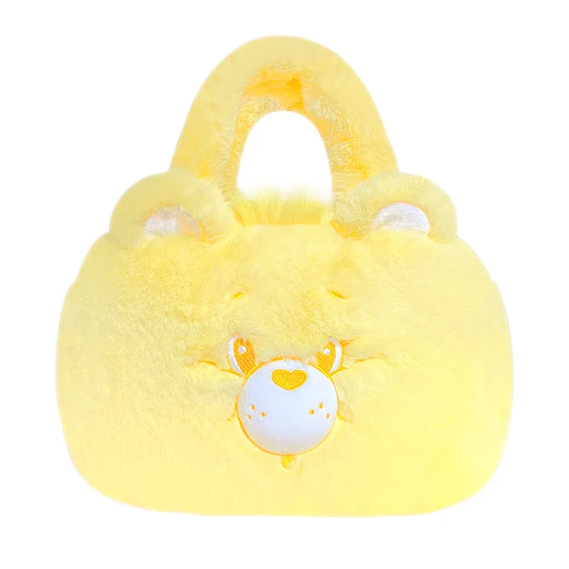 Miniso Genuino Carebears Care Bear Borsa Serie Arcobaleno Orso Borsa per bambole Regalo di compleanno per bambini Regalo di Natale