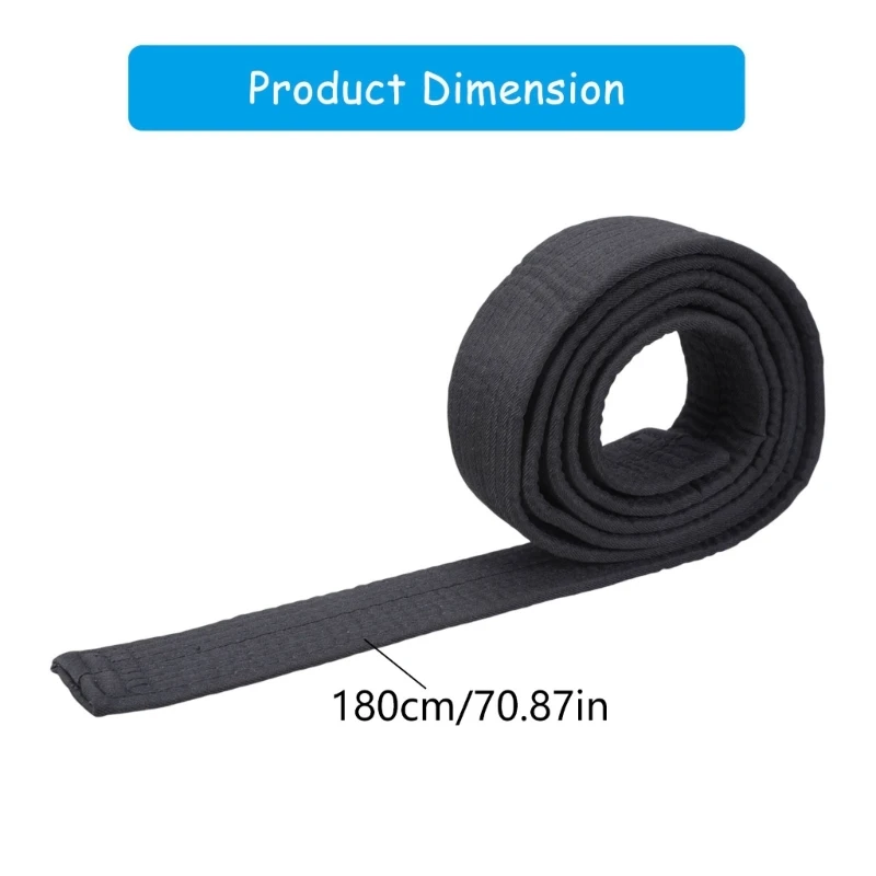 180 سم مريح حزام تايكوندو كاراتيه الحزام الجودو