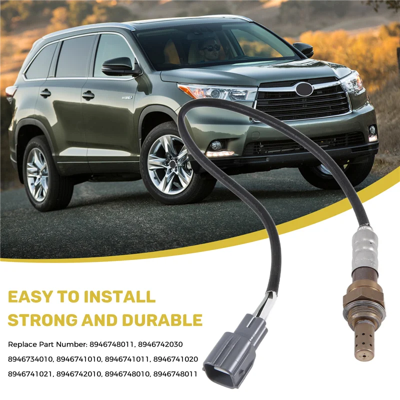 Capteur d'oxygène O2 de rapport de carburant A09E-Air 89467 – 48011, pour Toyota Avalon Camry RAV4 Sienna Highlander Lexus ES300 RX300 234-9009