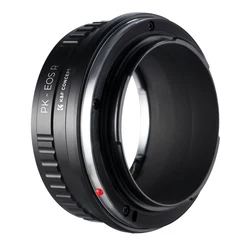 K&F CONCEPT Lens Mount Adapter Compatible with Pentax K PK Lenses Mount to Canon EOS R RF Mount for R3 RP R5 R6 Camera Body