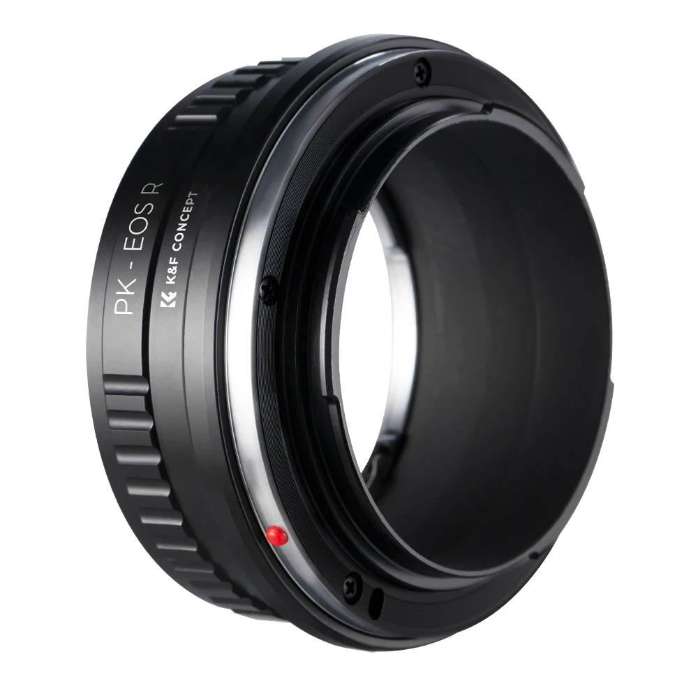 K&F Concept Lens Mount Adapter Compatible with Pentax K PK Lenses Mount to Canon EOS R RF Mount for R3 RP R5 R6 Camera Body