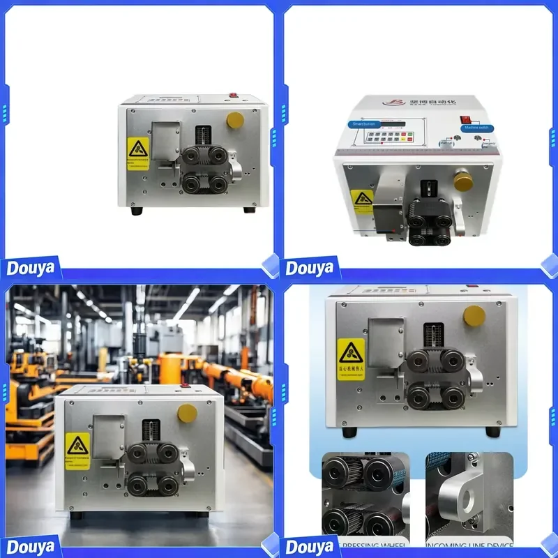 Fully Automatic CNC Computer Pipe Cutting Machine Belt Type Silicone Hose PVC Industrial Cable Manufacturing Equipment