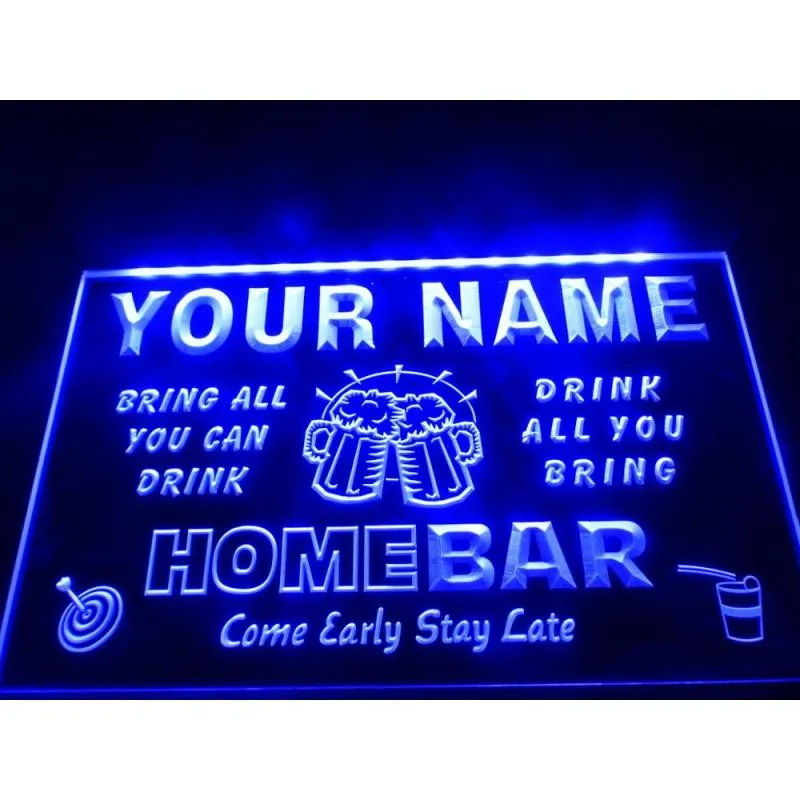 Name personal isierte benutzer definierte Familie nach Hause brauen Becher Prost Bar Bier führte Neon Sign-3D schnitzen Wand kunst für Zuhause, Zimmer, Schlafzimmer, Büro