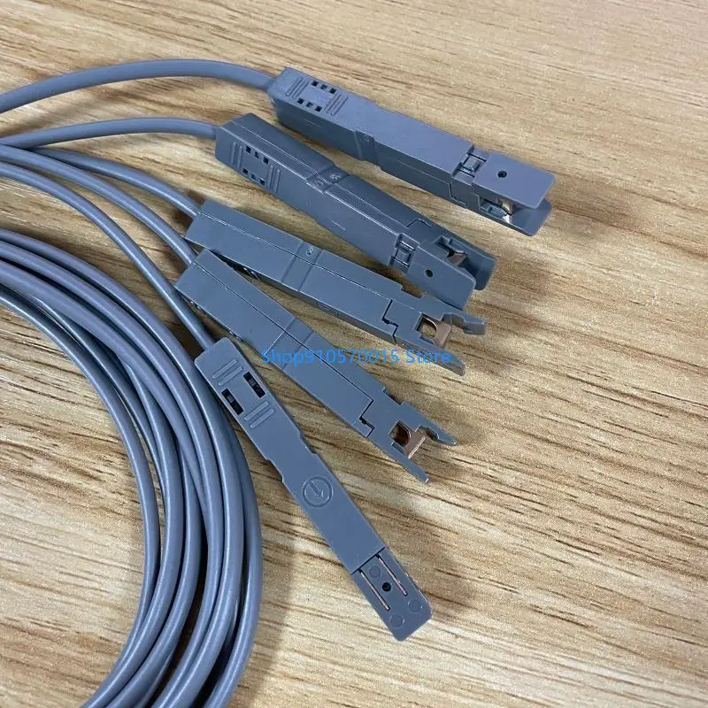 B95C Hot 1m Clip 110 Prueba para cabeza RJ11 RJ45 Módulo voz Cable prueba Cable para panel parche