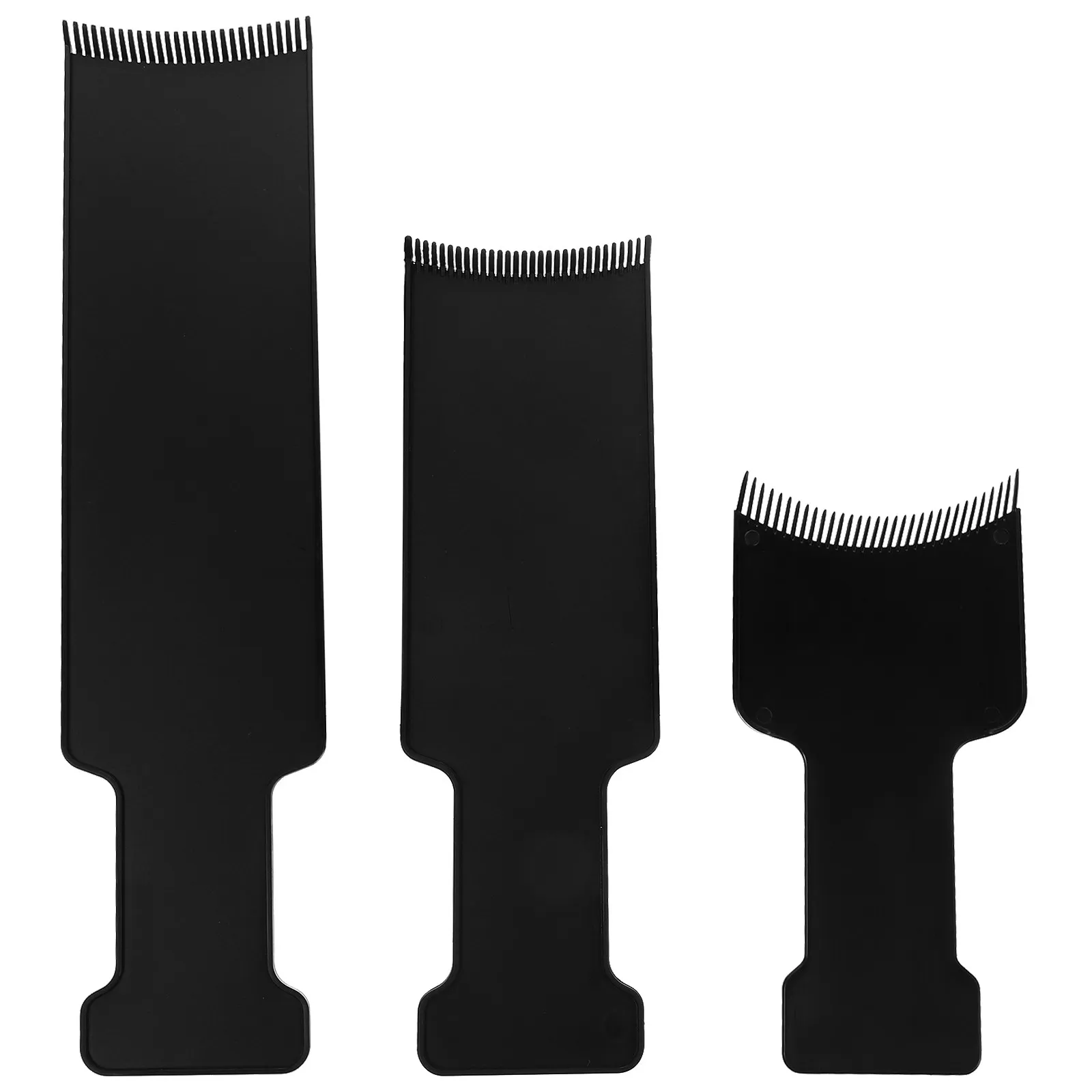 

Набор из 3 профессиональных инструментов для балаяжа: расчески-лопатки для мелирования волос, для домашнего использования и салонов красоты, незаменимые для парикмахеров