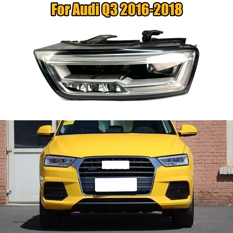 

Для Audi Q3 2016 2017 2018 передняя фара в сборе, полностью светодиодные фары в сборе 8UO941033 8UO941034 Высокое качество