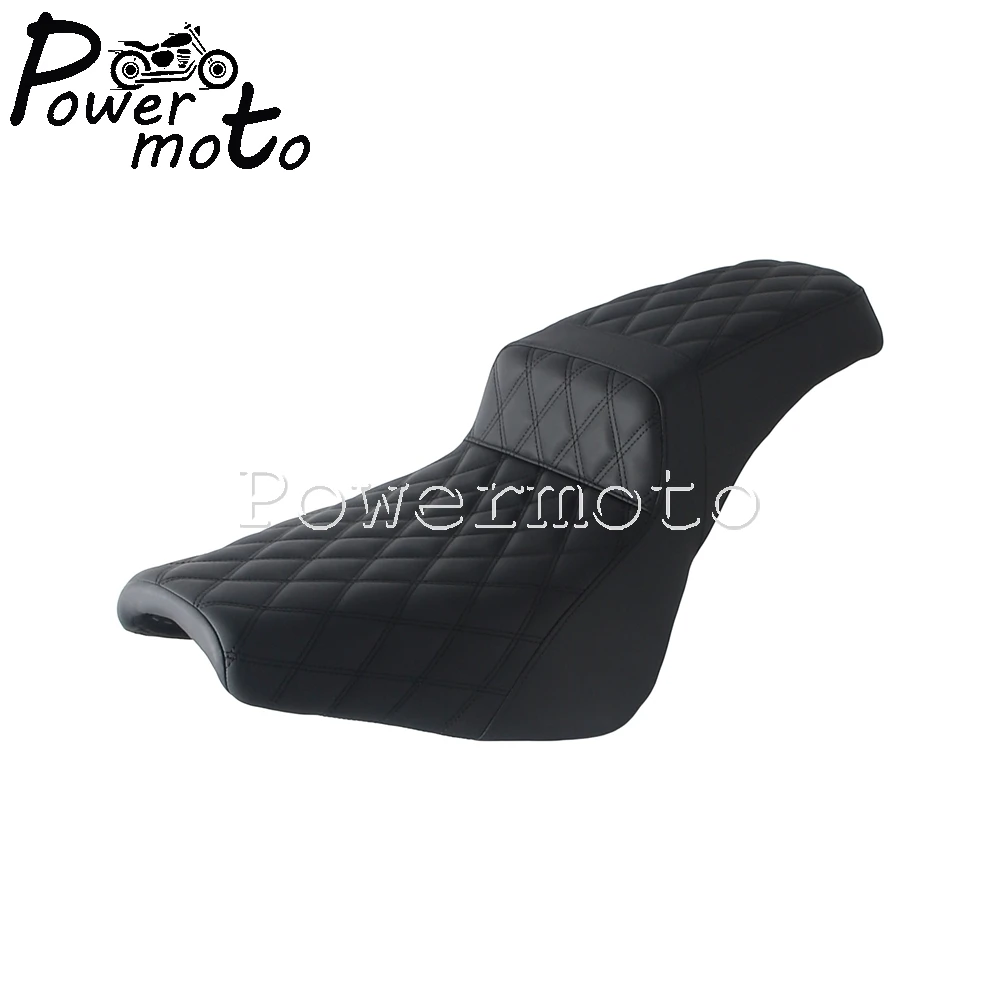 For Heritage Classic 107 114 FLHC FLHCS Street Bob 107 114 FXBB FXBBS 2018 19-2025  Front Rear Driver Passenger Seat Replacement - view 5
