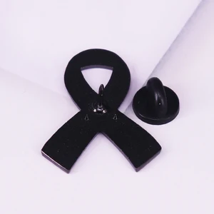 Kesadaran Bunuh Diri Pita Kerah Pin Kesehatan Mental Enamel Pin Penyakit Mental Prajurit Bros Aksesoris Perawatan 8 kesadaran bunuh diri penjualan terbaik - №