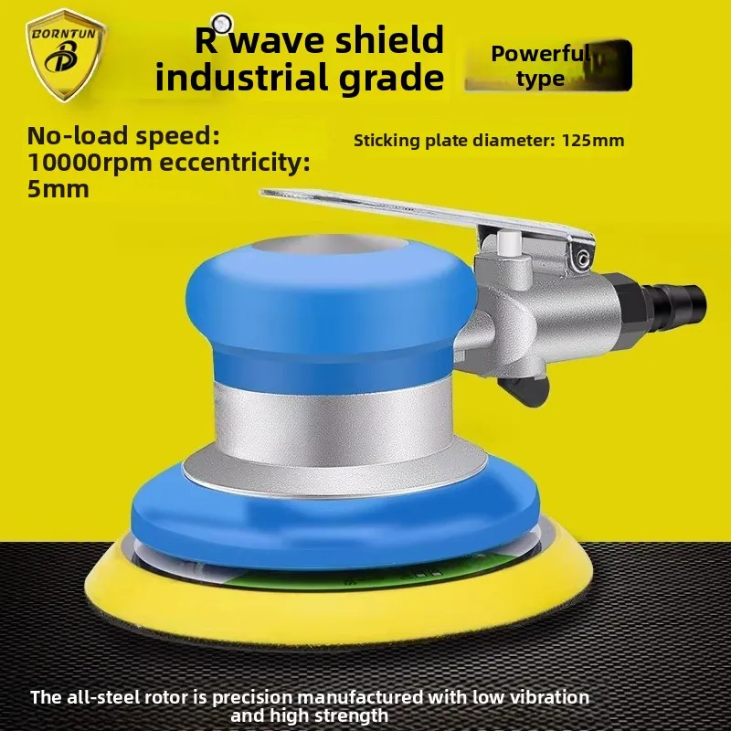 

Bodun 5inch Disc-Type Pneumatic Polishing Machine 125mm Air-Powered Sanding Machine Sandpaper Machine Grinder Bd-0141