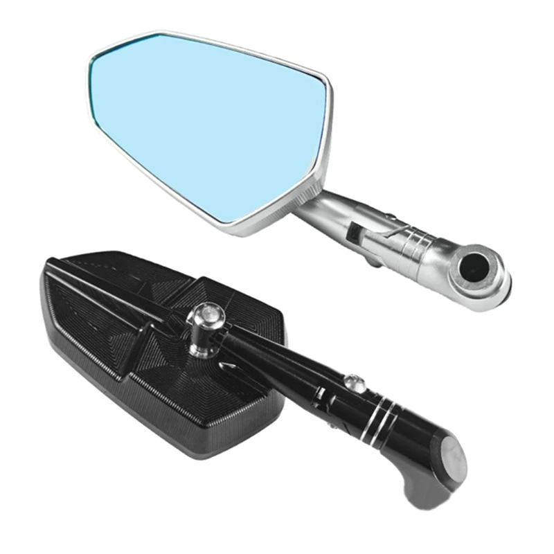 

Bike Motocross Motorbike Scootor ATV Mopeds Side Reflectors Easy Installation Adjustment Enhanced Night Safety Rearview Mirror
