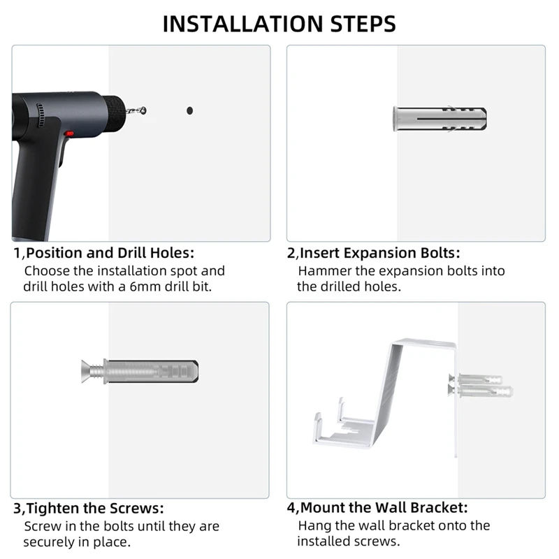 All-In-One Handheld Wall-Mounted Storage Bracket Suitable For ROG X/Portal Handheld Wall-Mounted Storage