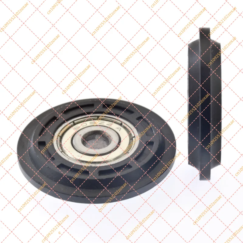 10pcs 6x40x8mm POM Y-Type Pulley Wheel V Groove Roller with Bearing Guide Track Sliding Wheel for DIY Furniture Hardware