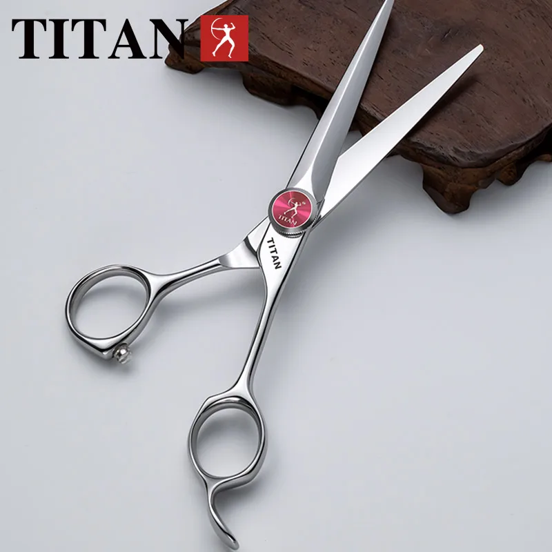TITAN Professionelle Friseurschere, Haarschneide- und Ausdünnwerkzeug aus VG10-Stahl, 6,0, 6,5 Zoll, Salon-Schneidewerkzeuge – Detail 14