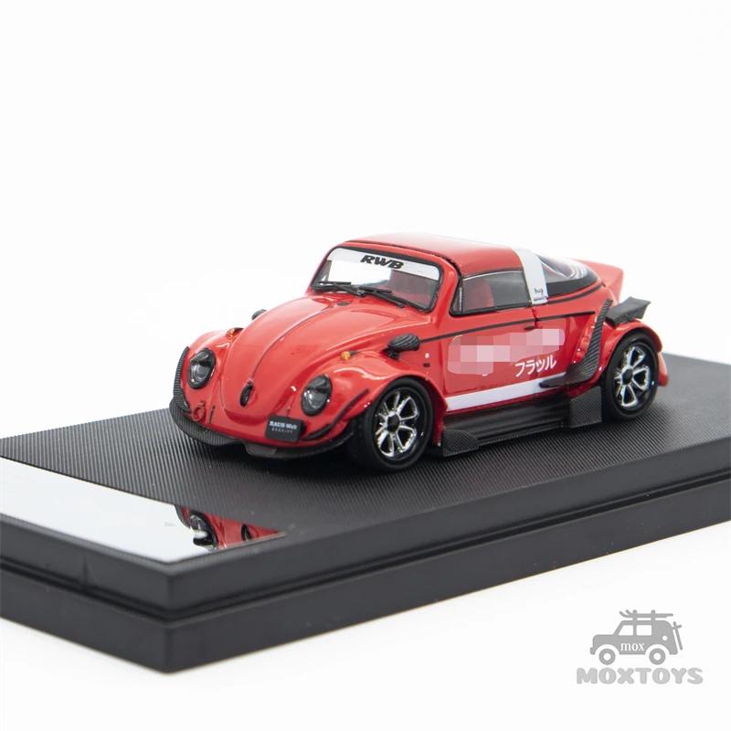 TPC 1:64 RWBbeetle SupRed limited499 Diecast Model Car