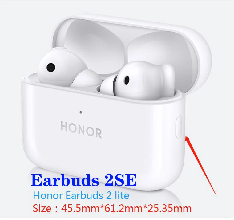 For Honor Earbuds 2SE Cases Cartoon Astronaut Silicone Headphone