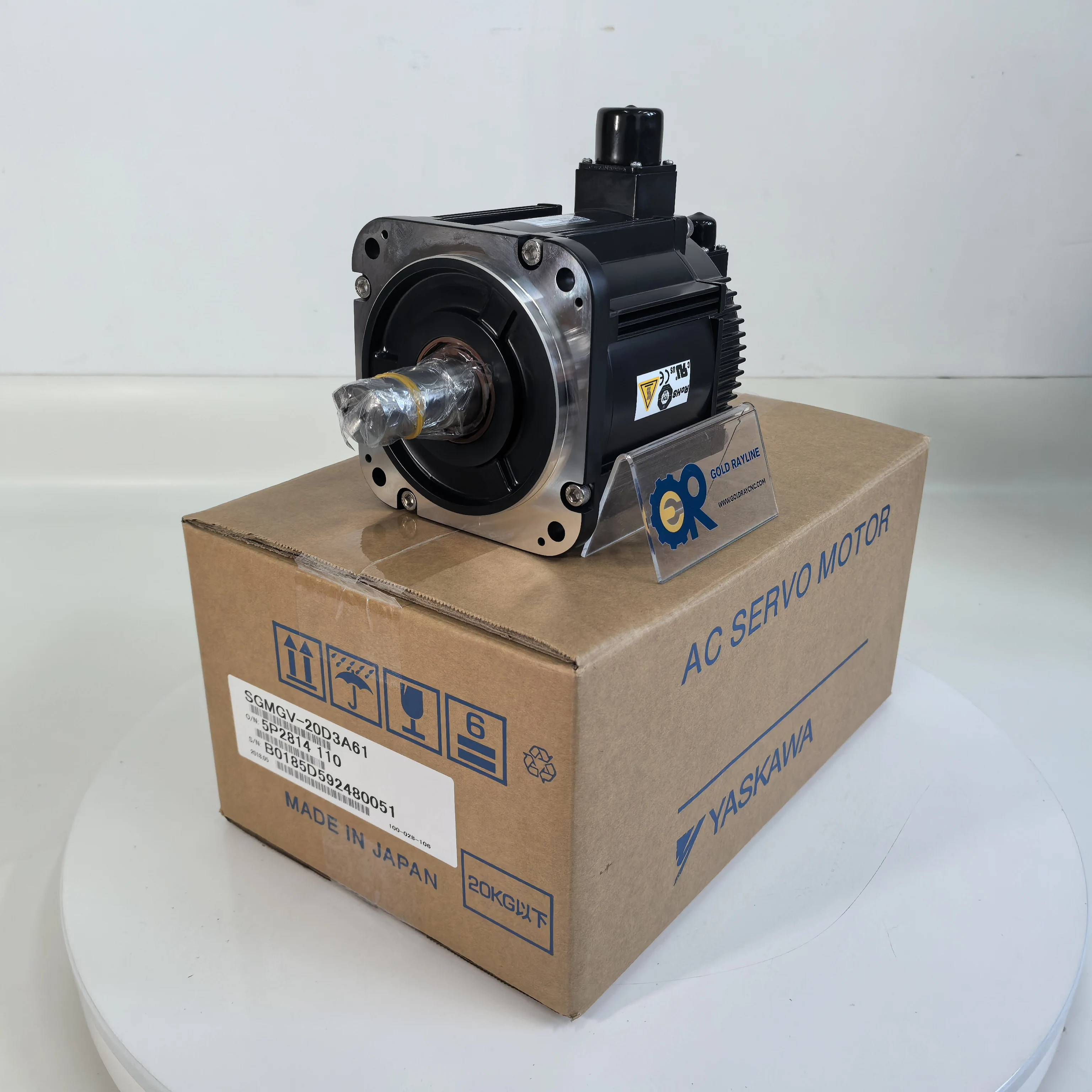

New Yaskawa SGMGV-20D3A61 Servo Motor 1 Year Warranty In Stock